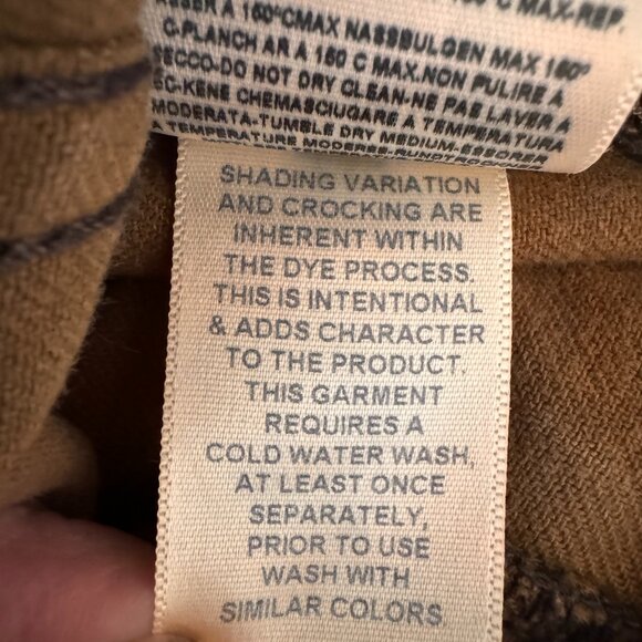 Agave Denim American Made cargo legging sz 26 - Picture 11 of 11